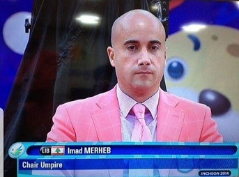 الحكم الدولي اللبناني عماد مرعب