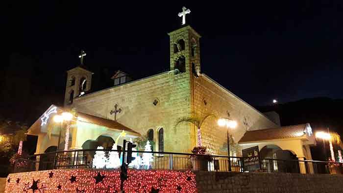 كنيسة مار جرجس الخريبة - الحدث-1